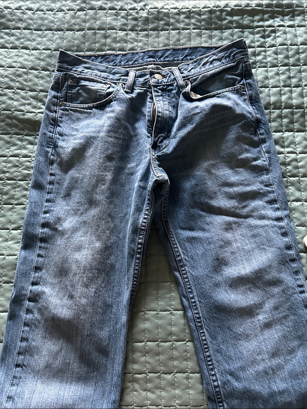 Classic Men’s  Blue Denim Jeans